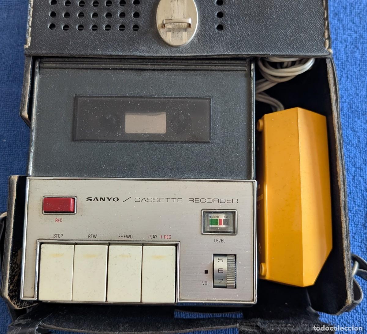 Antig&uuml;edades: SANYO M-88 - Casserte Recorder (1970) &iexcl;Funcionando! - Foto 3