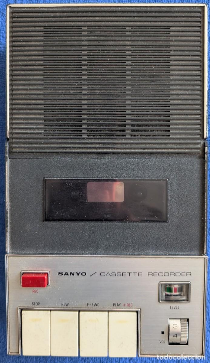 Antig&uuml;edades: SANYO M-88 - Casserte Recorder (1970) &iexcl;Funcionando! - Foto 4