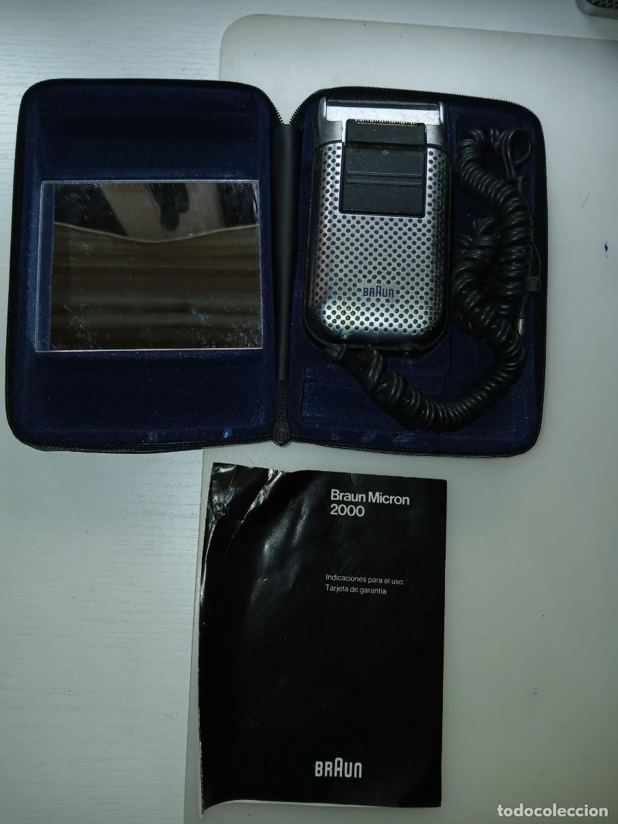 Antig&uuml;edades: BRAUN MICRON 2000 con su manual - Foto 1