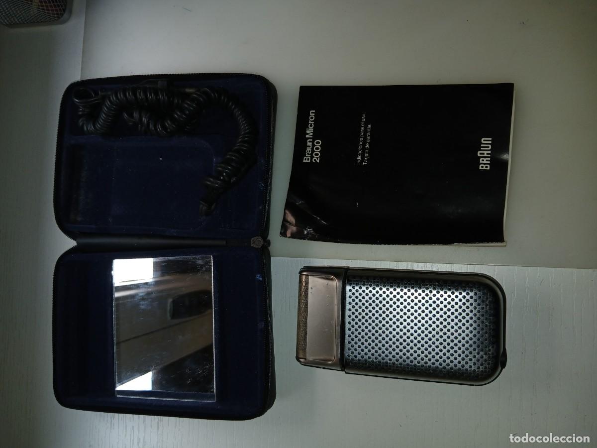 Antig&uuml;edades: BRAUN MICRON 2000 con su manual - Foto 2