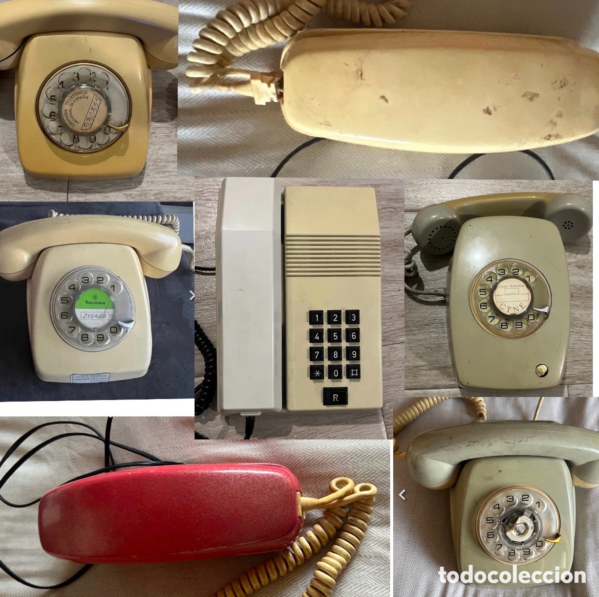 Tel&eacute;fonos: Lote tel&eacute;fonos Antiguos - Foto 1