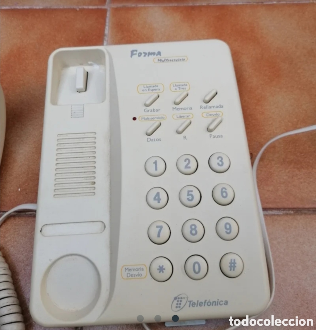 Tel&eacute;fonos: Telefono fijo antiguo. - Foto 3