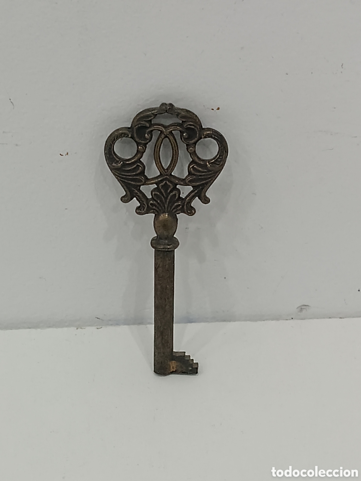 Antig&uuml;edades: LOTE DE 6 LLAVES ANTIGUAS DE LATON - Foto 5