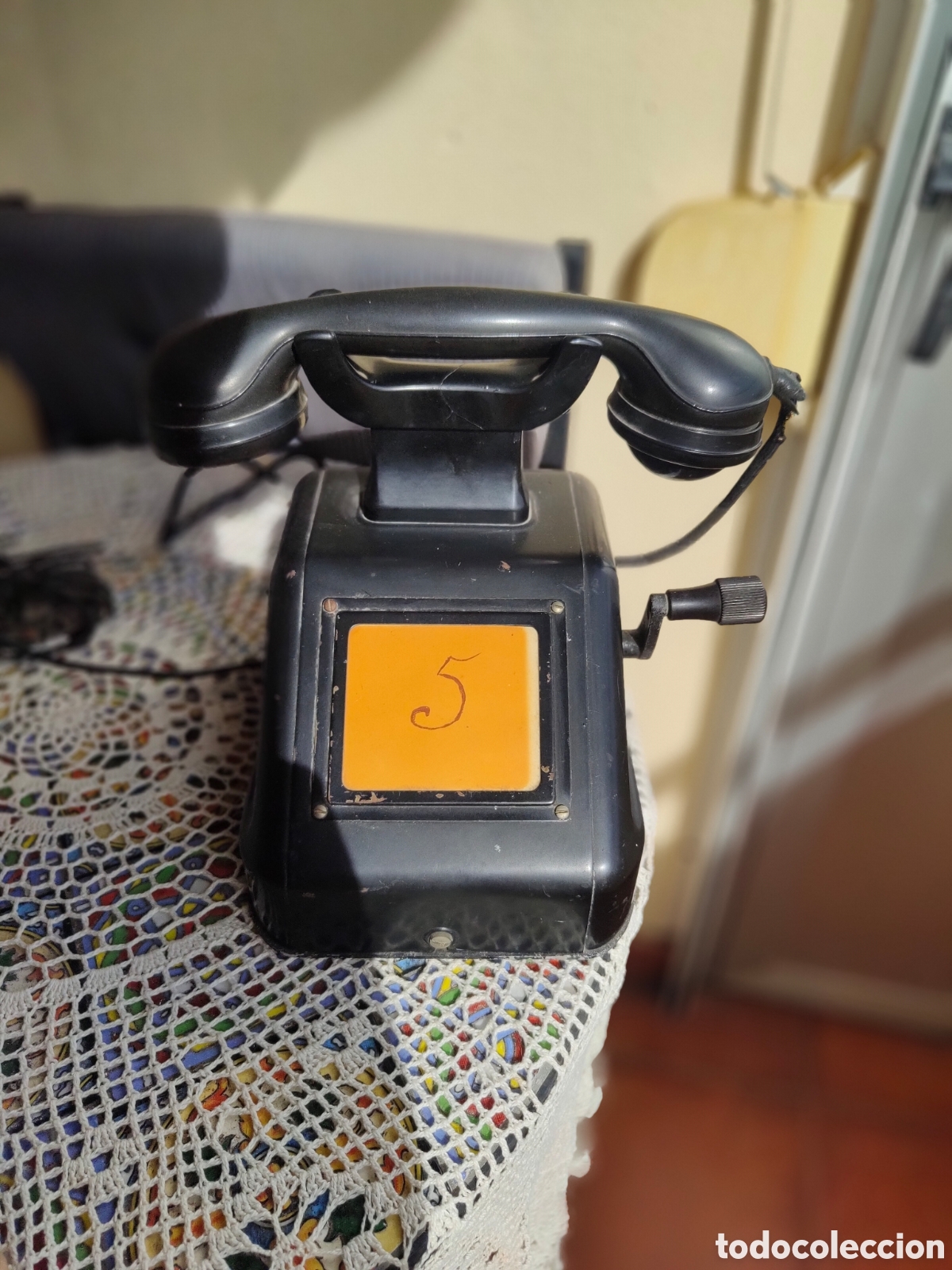 Tel&eacute;fonos: ANTIGUO TEL&Eacute;FONO DE MANIVELA - Foto 1