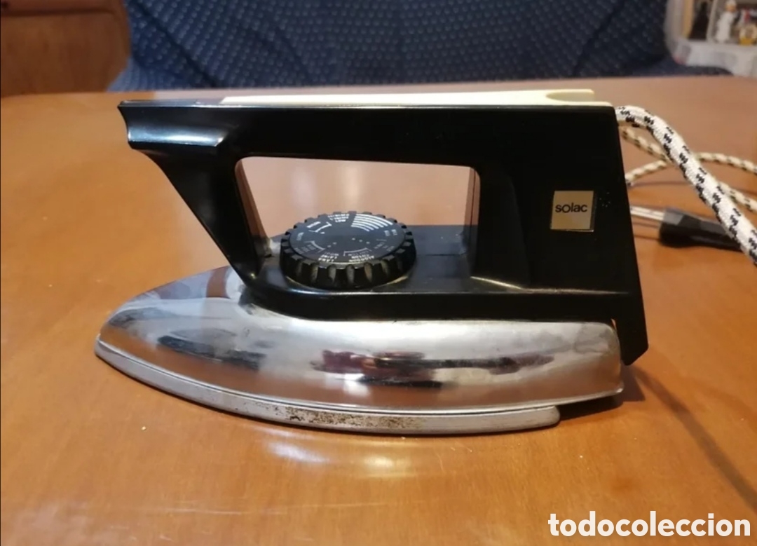 Antig&uuml;edades: Plancha vintage marca Solac. - Foto 2