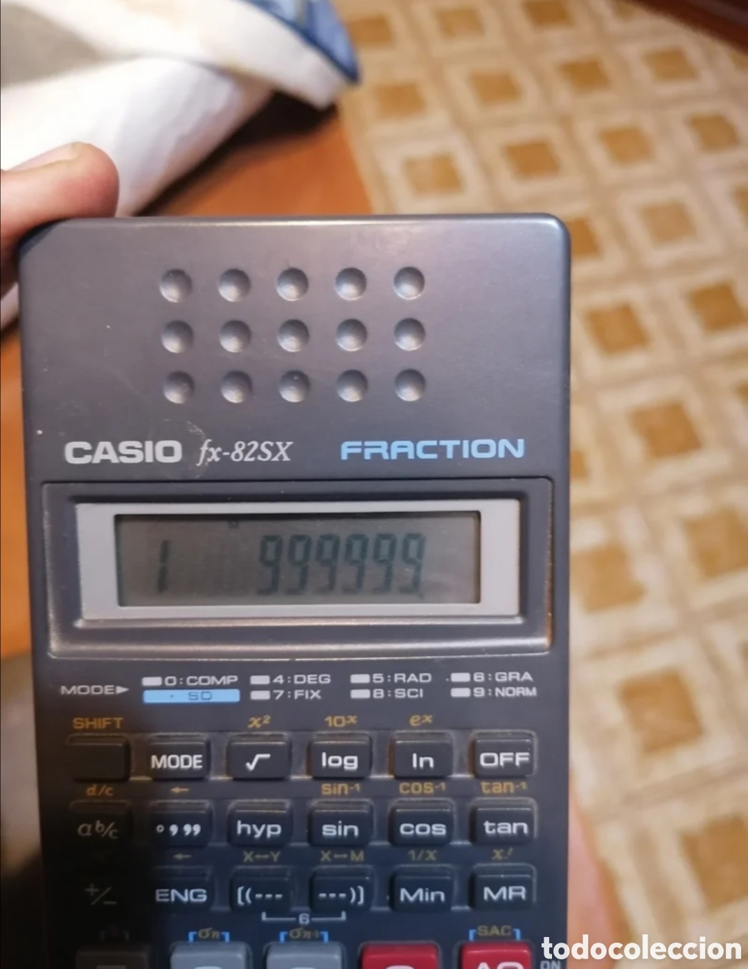 Antig&uuml;edades: Calculadore CASIO FX82SX FRACTION - Foto 3
