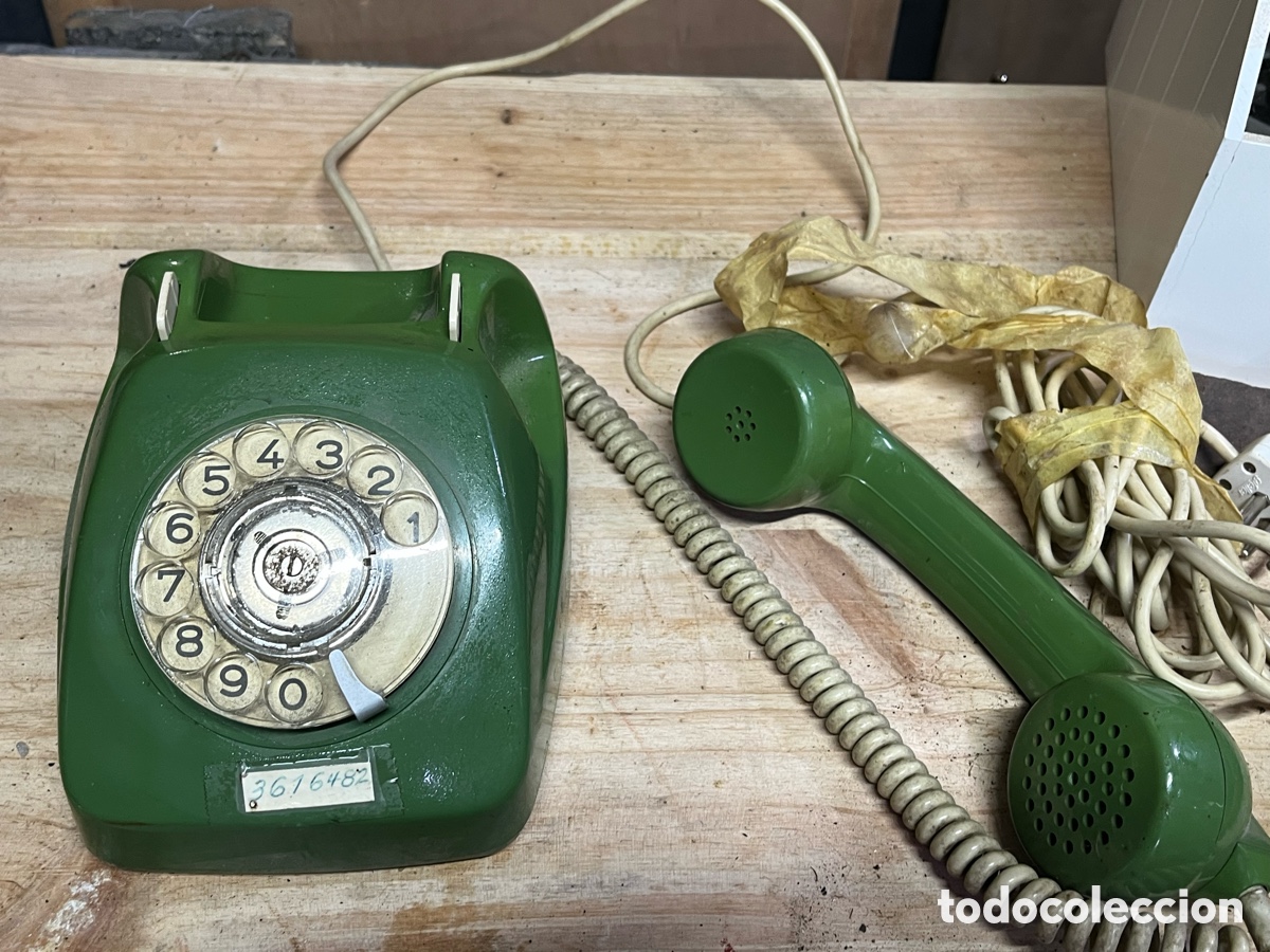 Tel&eacute;fonos: Antiguo tel&eacute;fono de disco. Francia - Foto 4