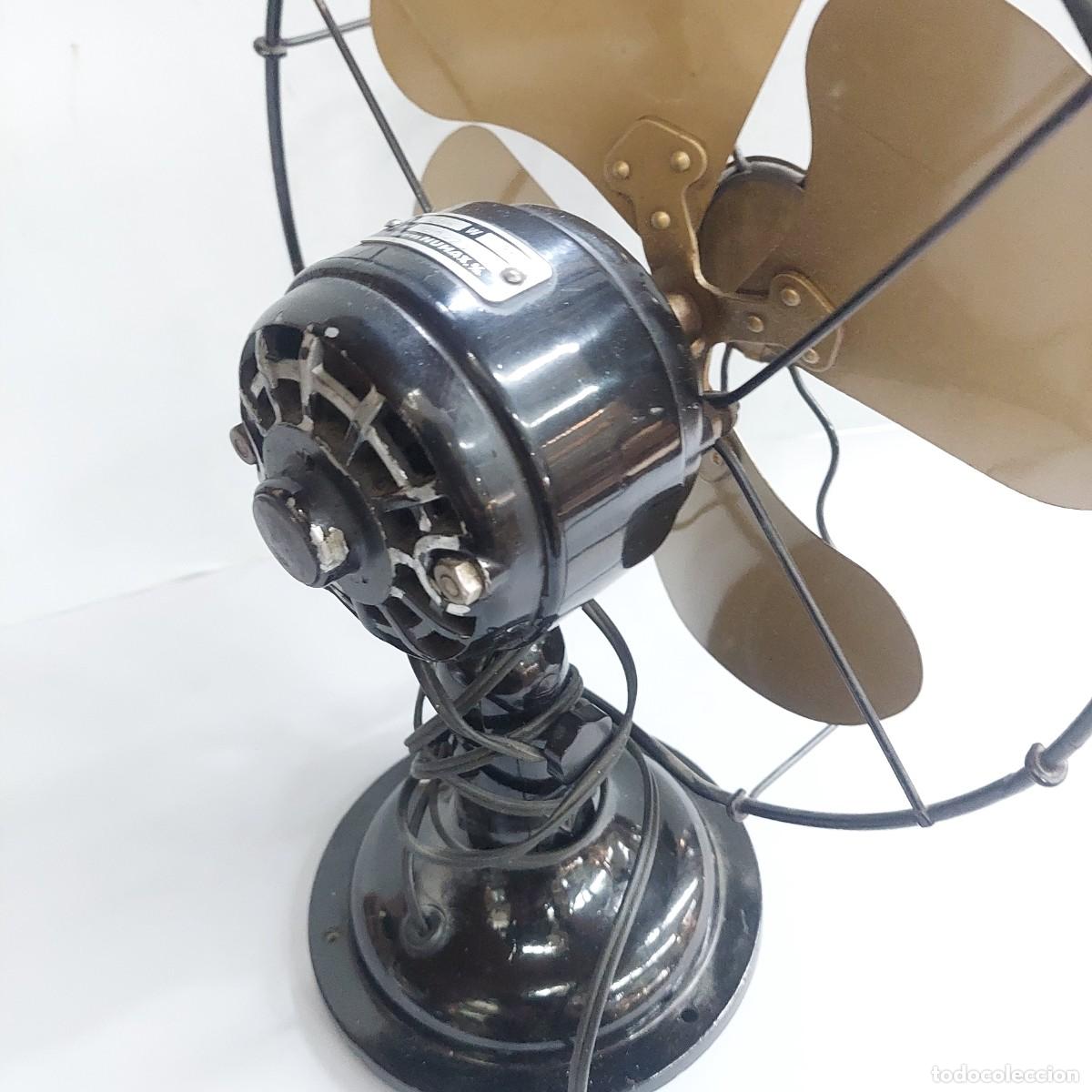 Antig&uuml;edades: Antiguo ventilador Numax A&ntilde;os 40 - Foto 3