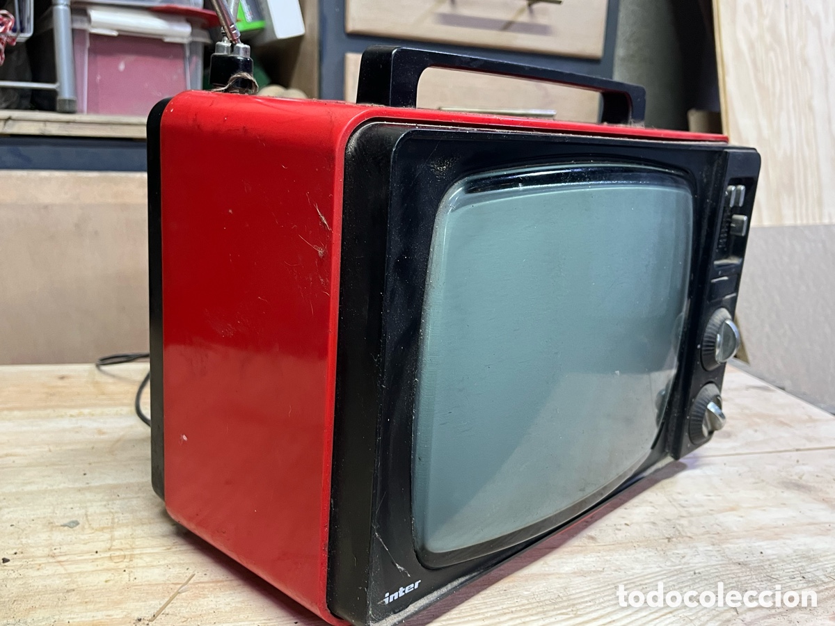 Antig&uuml;edades: ANTIGUO TELEVISOR INTER A&Ntilde;OS 60 ESTILO SPACE AGE - Foto 3