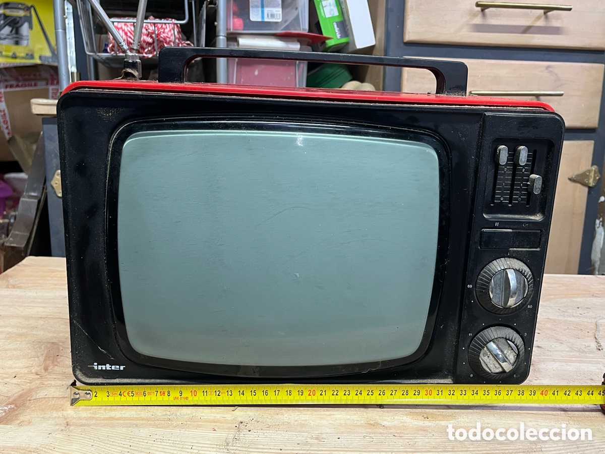 Antig&uuml;edades: ANTIGUO TELEVISOR INTER A&Ntilde;OS 60 ESTILO SPACE AGE - Foto 7