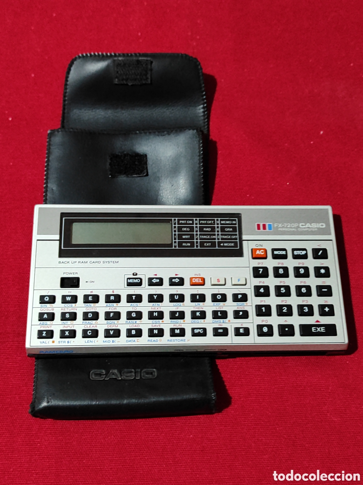 Antig&uuml;edades: FX - 720 P CASIO PERSONAL COMPUTER CON FUNDA LEER DESCRIPCI&Oacute;N - Foto 1