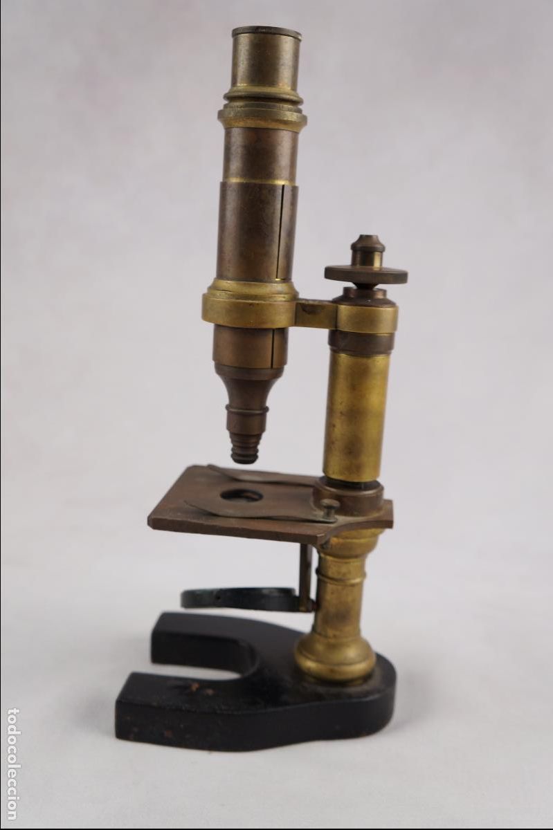 Antig&uuml;edades: Microscopio Nachet & Fils - Finales siglo XIX - Paris - Foto 3