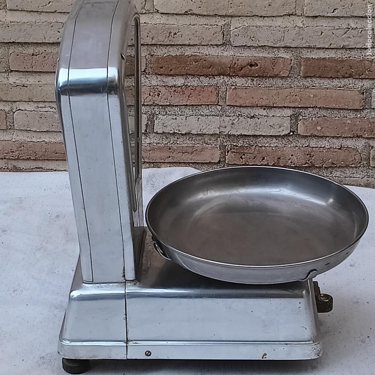 Antig&uuml;edades: BASCULA COMERCIO DE LA MARCA MOBBA - 5 KGS. FUNCIONANDO. - Foto 6