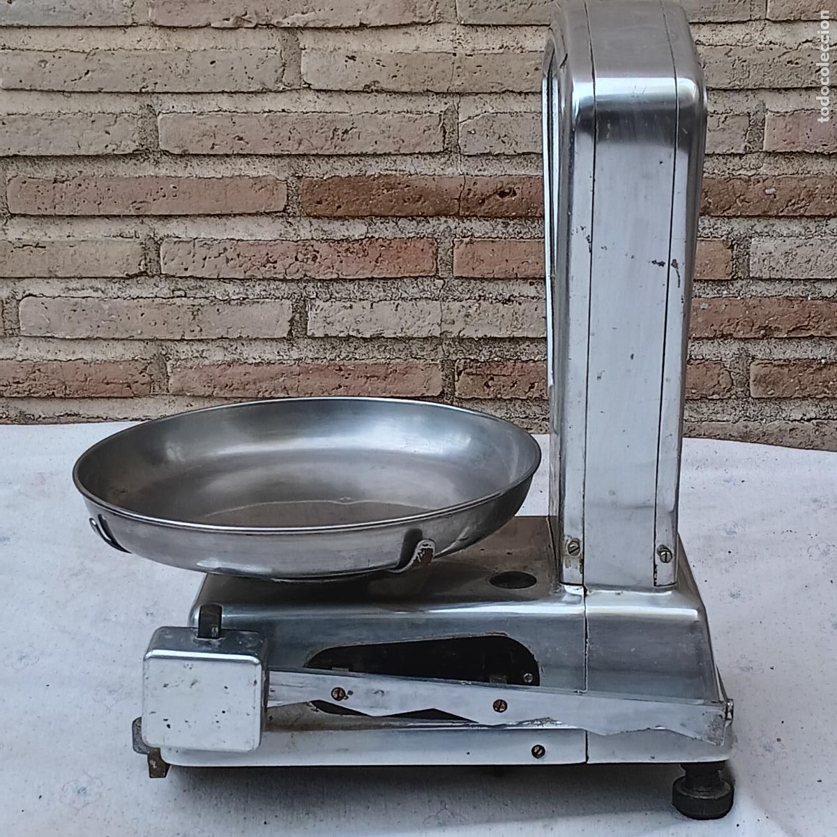 Antig&uuml;edades: BASCULA COMERCIO DE LA MARCA MOBBA - 5 KGS. FUNCIONANDO. - Foto 7