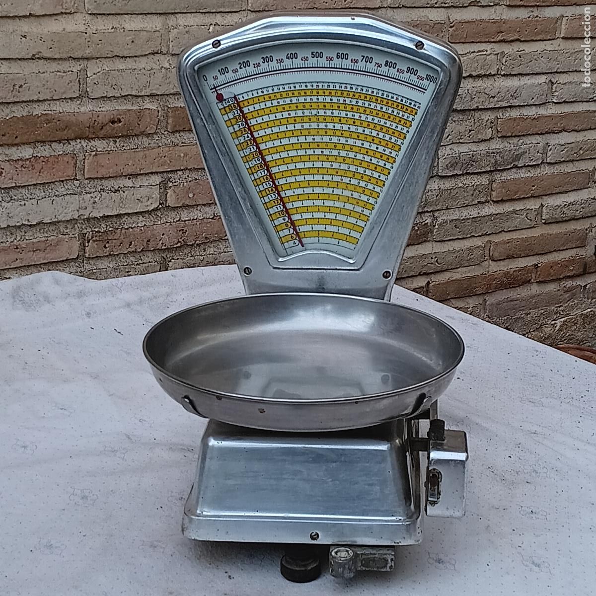 Antig&uuml;edades: BASCULA COMERCIO DE LA MARCA MOBBA - 5 KGS. FUNCIONANDO. - Foto 15