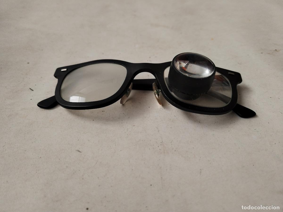 Antig&uuml;edades: gafas de joyero rayban u.s.a. - Foto 1