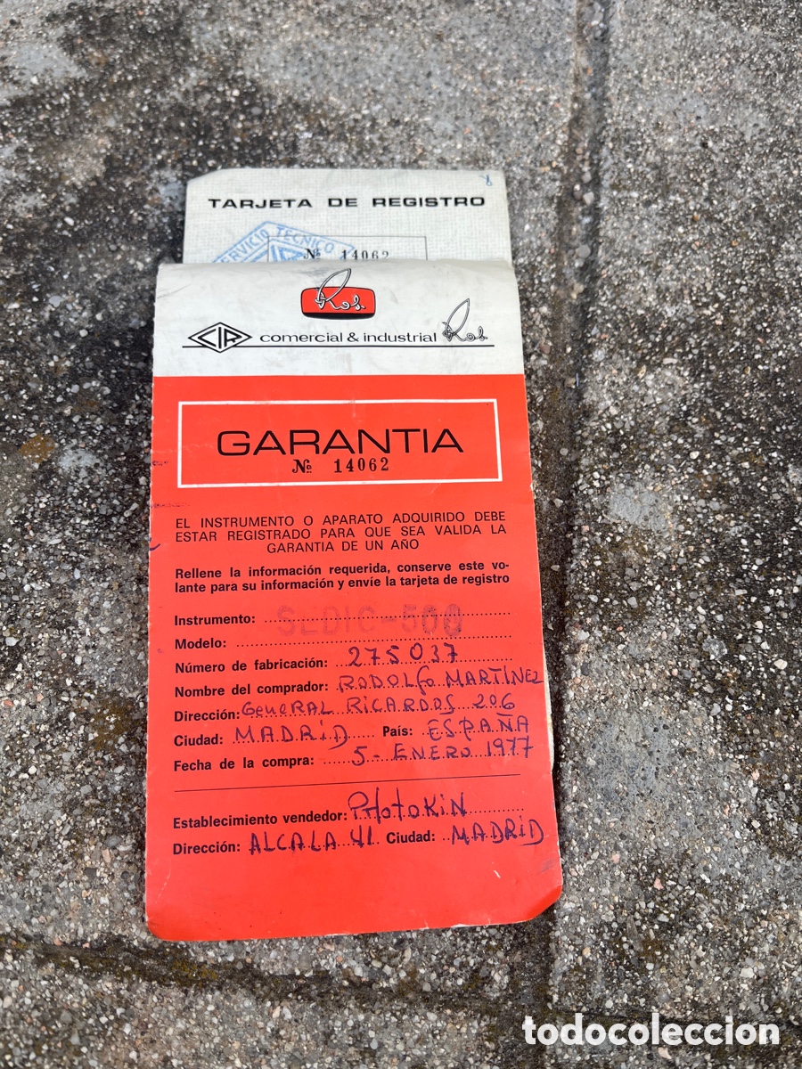 Antig&uuml;edades: C&aacute;mara s&uacute;per 8 SEDIC S 500 - Foto 6