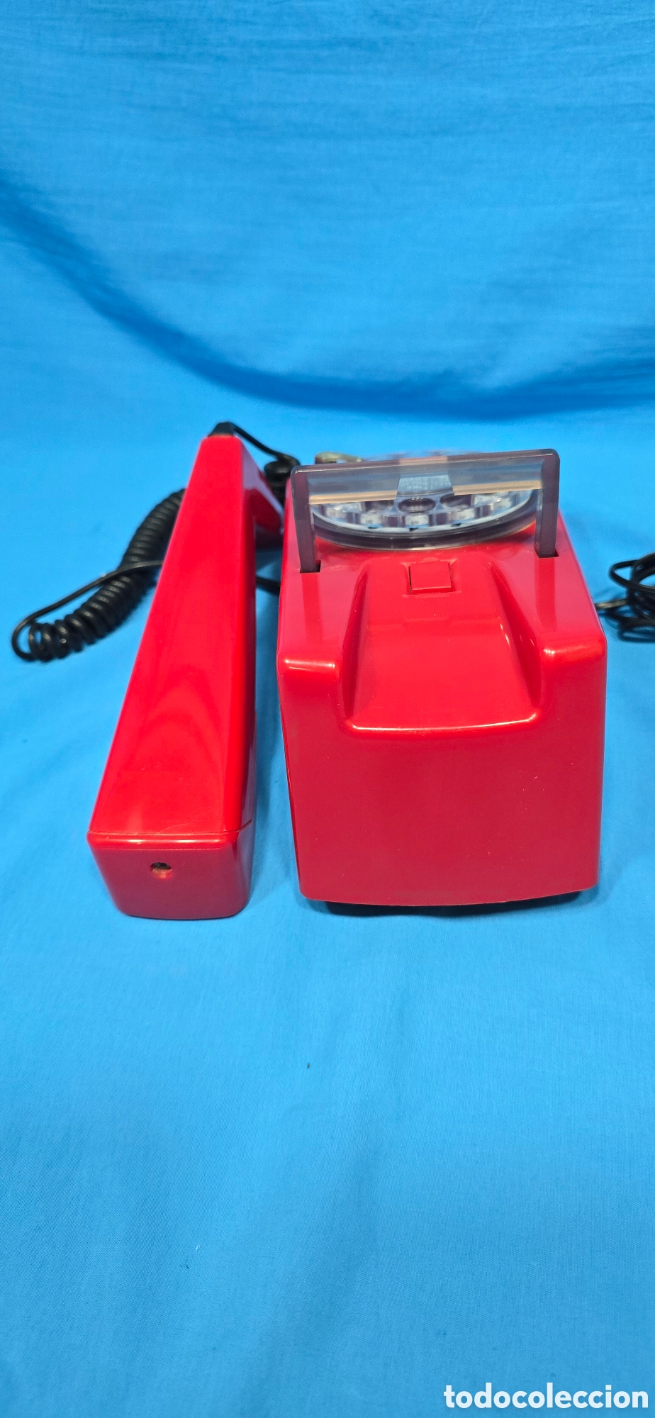 Tel&eacute;fonos: RARO TELEFONO ROJO MARCA STEEPLETONE - Foto 9