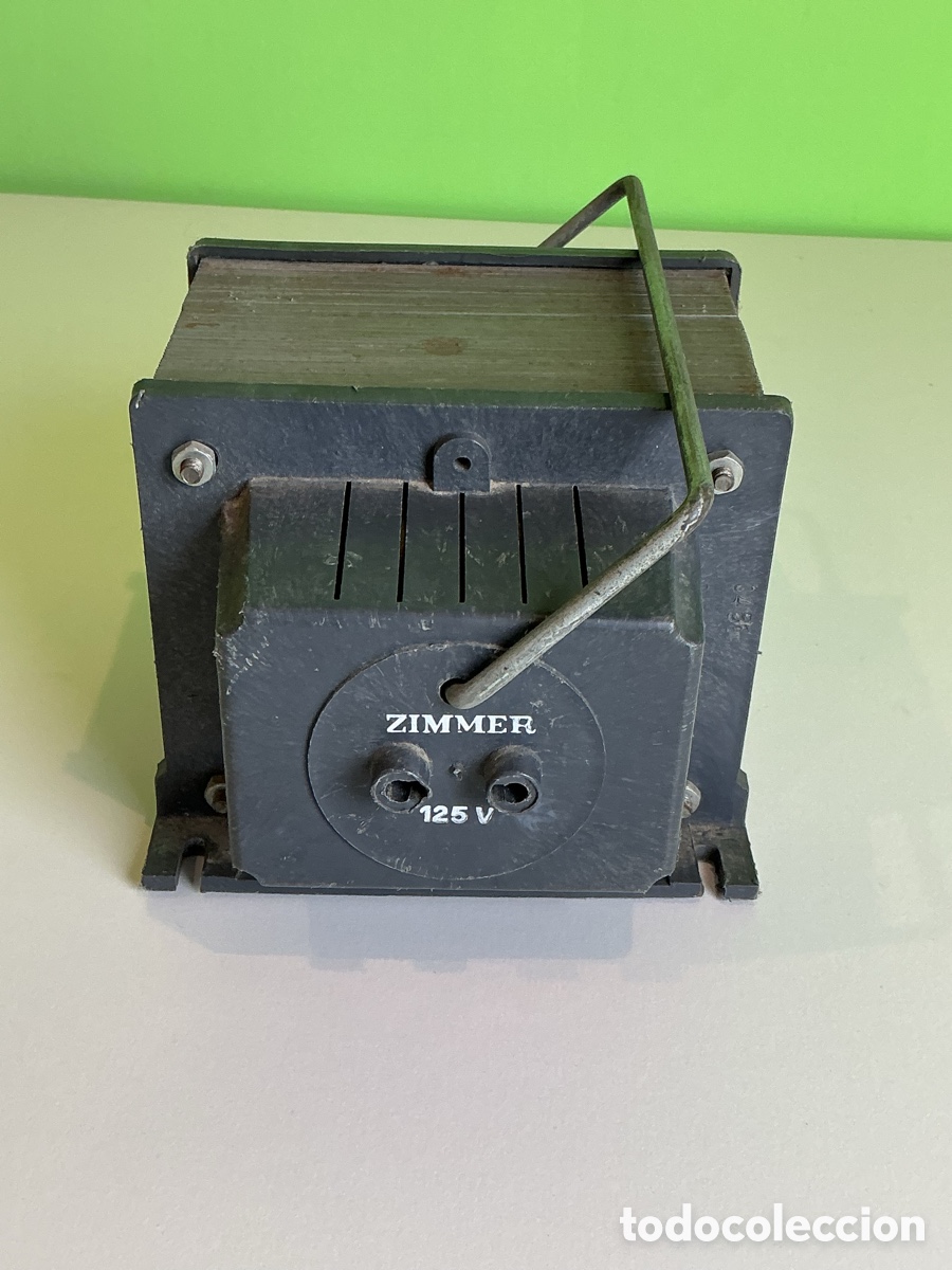 Antig&uuml;edades: Transformador el&eacute;ctrico 125/220V - Foto 7