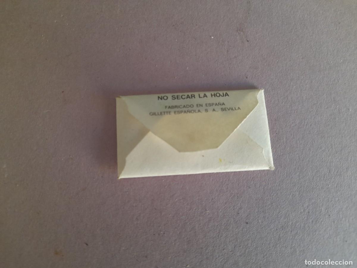 Antig&uuml;edades: hoja de afeitar gillette super silver - Foto 2