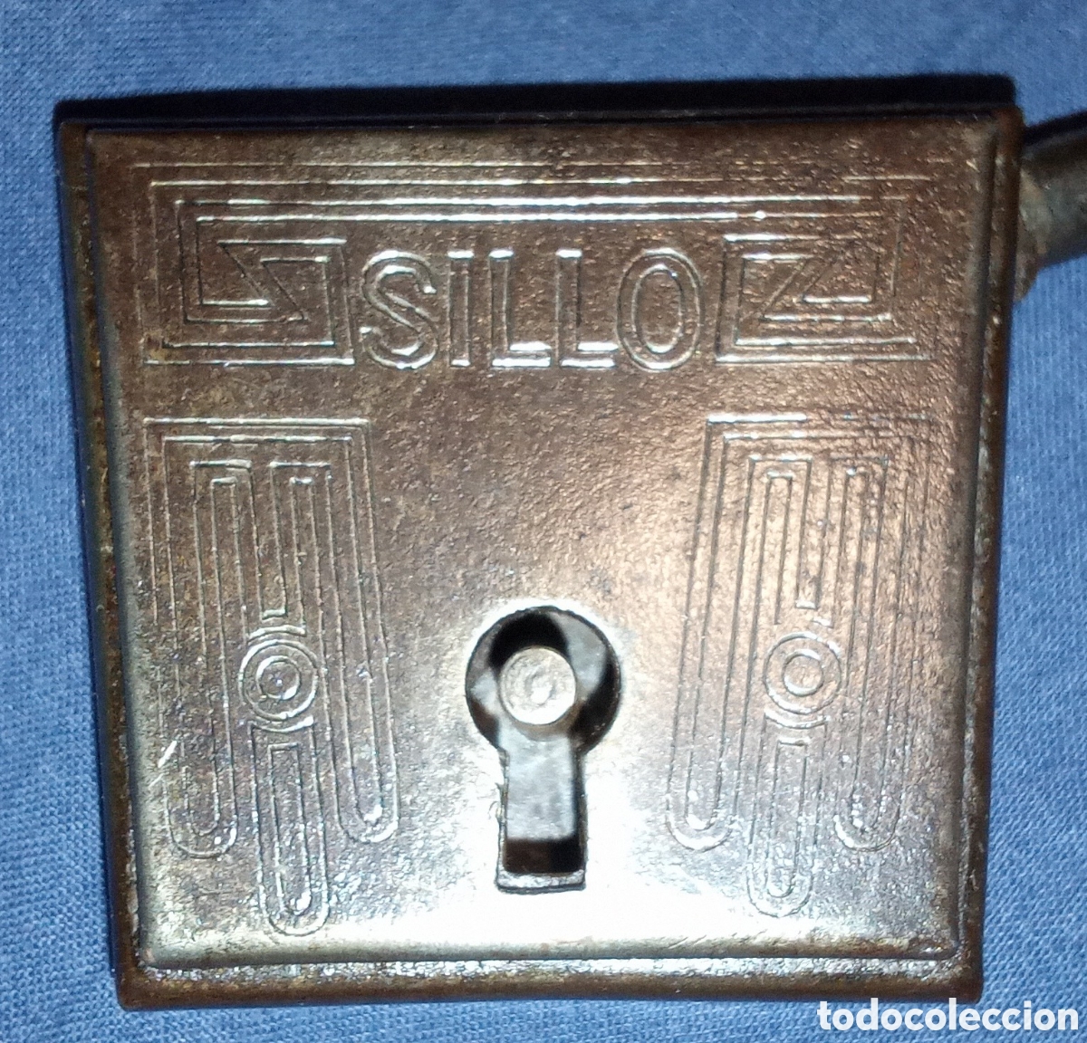Antig&uuml;edades: CANDADO ORIGINAL SILLO .UNA LLAVE ORIGINAL SILLO - Foto 4