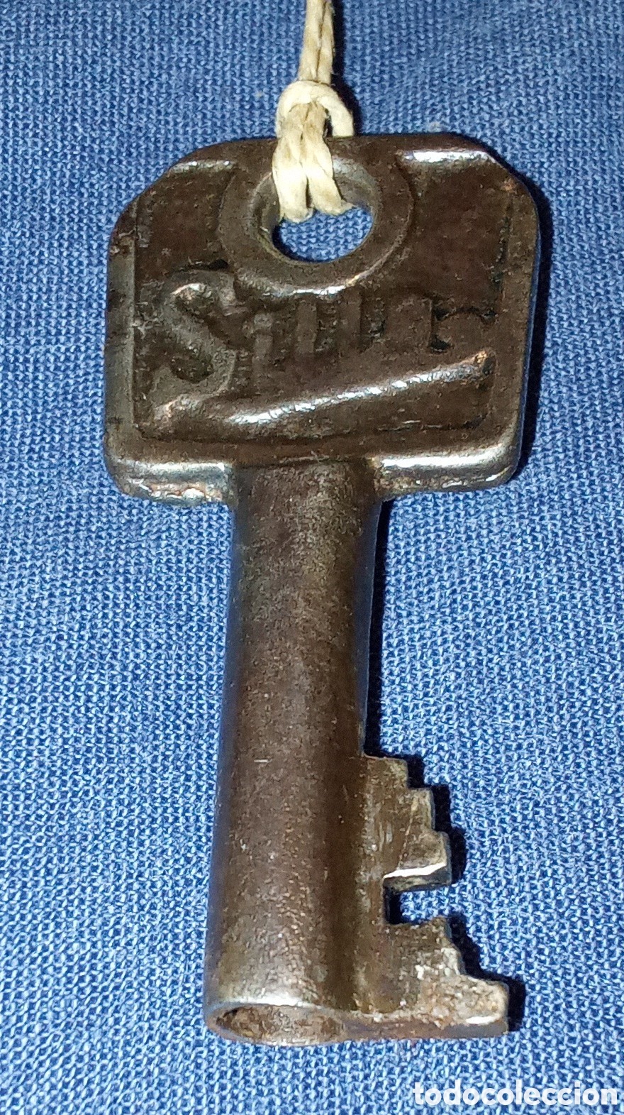 Antig&uuml;edades: CANDADO ORIGINAL SILLO .UNA LLAVE ORIGINAL SILLO - Foto 5