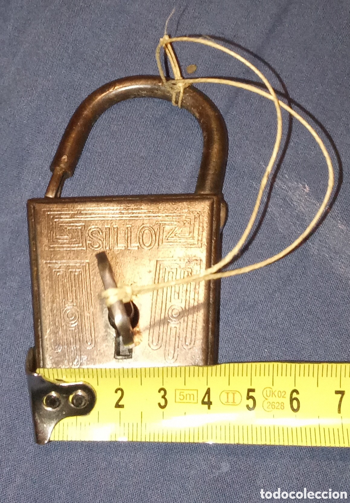 Antig&uuml;edades: CANDADO ORIGINAL SILLO .UNA LLAVE ORIGINAL SILLO - Foto 8