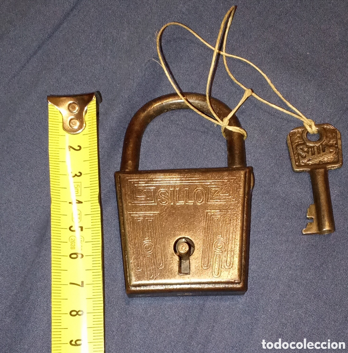 Antig&uuml;edades: CANDADO ORIGINAL SILLO .UNA LLAVE ORIGINAL SILLO - Foto 10