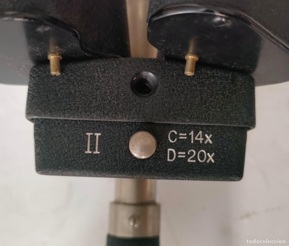 Antig&uuml;edades: MICROSCOPIO METALICO ANTIGUO KERN - Foto 1