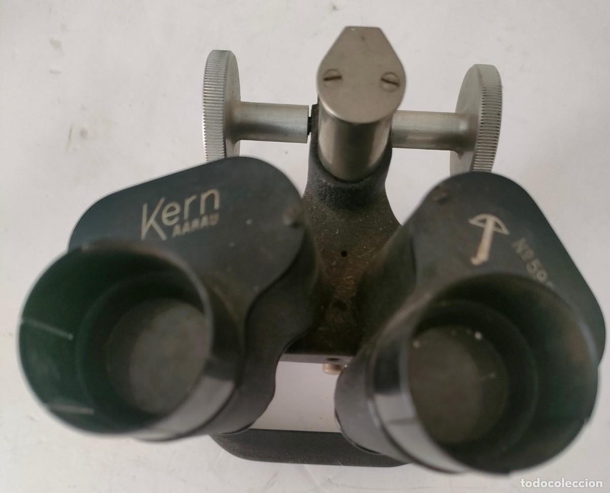 Antig&uuml;edades: MICROSCOPIO METALICO ANTIGUO KERN - Foto 4