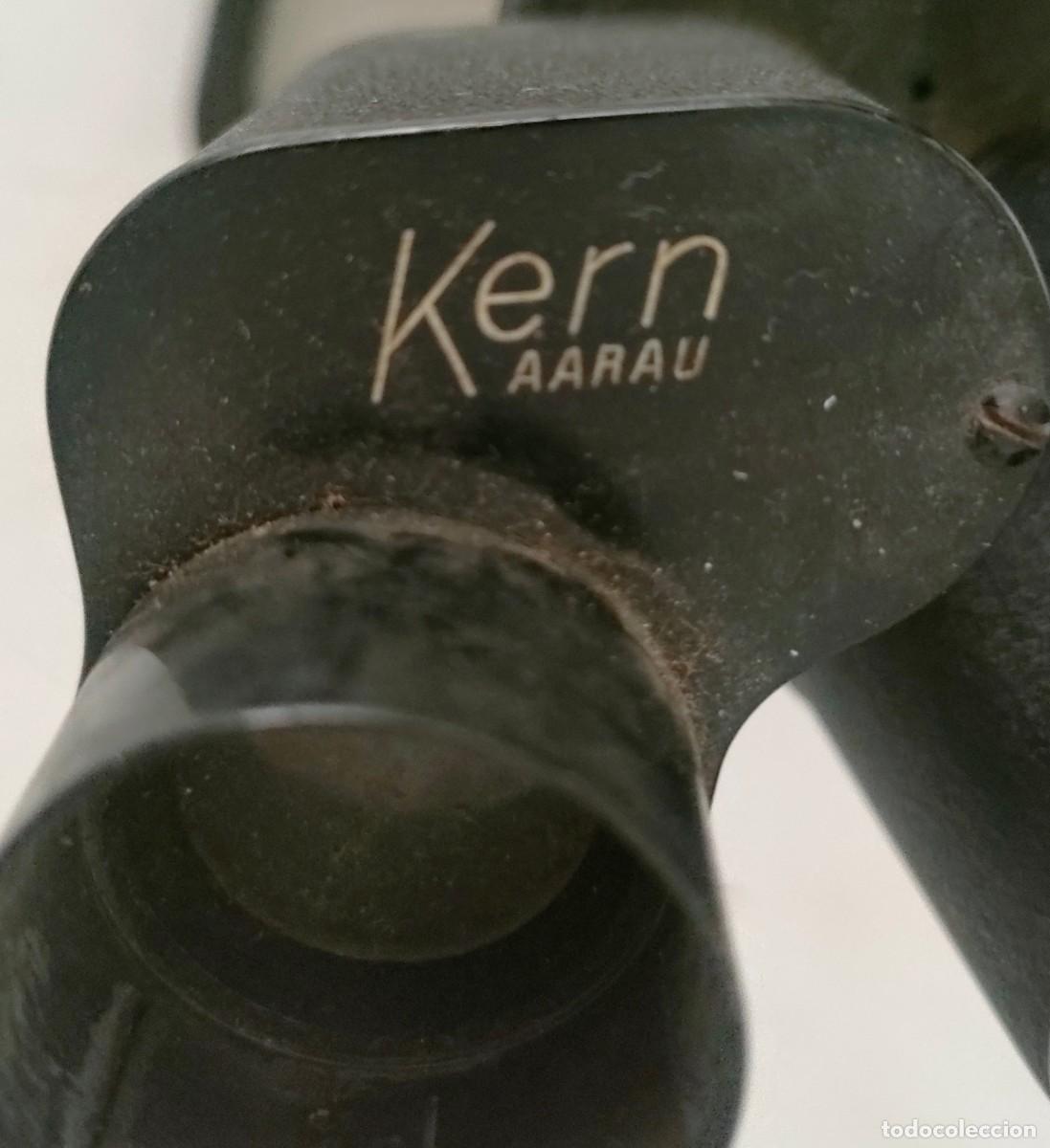 Antig&uuml;edades: MICROSCOPIO METALICO ANTIGUO KERN - Foto 5