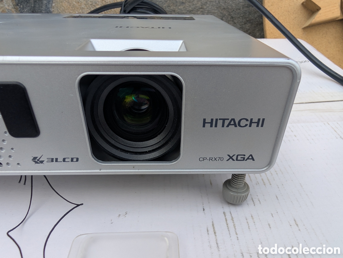 Antig&uuml;edades: Proyector Hitachi CP-RX70 XGA Plata - Foto 2