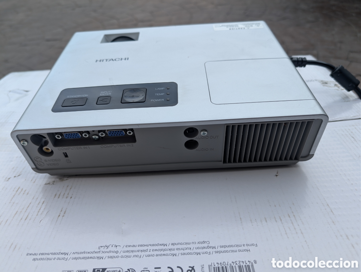 Antig&uuml;edades: Proyector Hitachi CP-RX70 XGA Plata - Foto 3