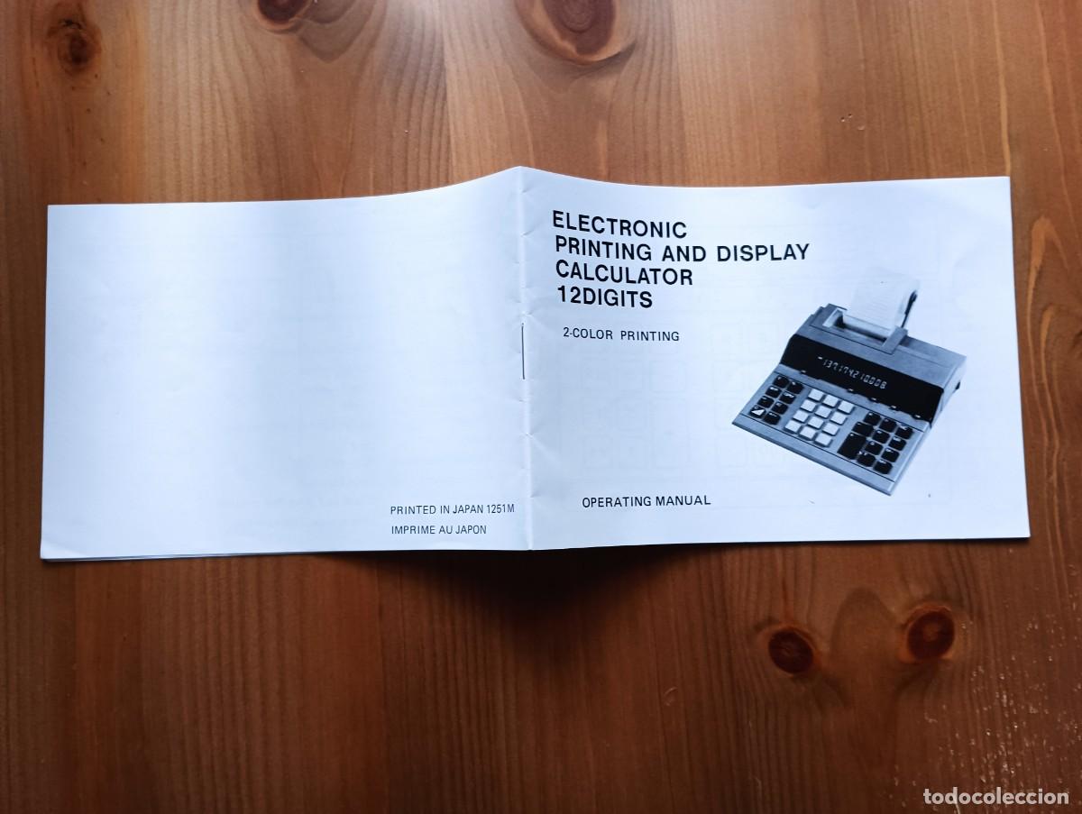 Antig&uuml;edades: CALCULADORA ELECTRICA CON IMPRESORA Y PANTALLA - Foto 11
