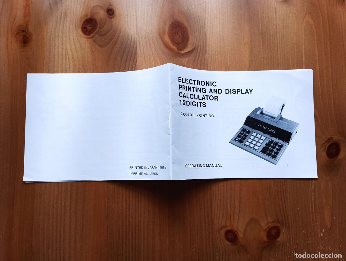 Antig&uuml;edades: CALCULADORA ELECTRICA CON IMPRESORA Y PANTALLA - Foto 14