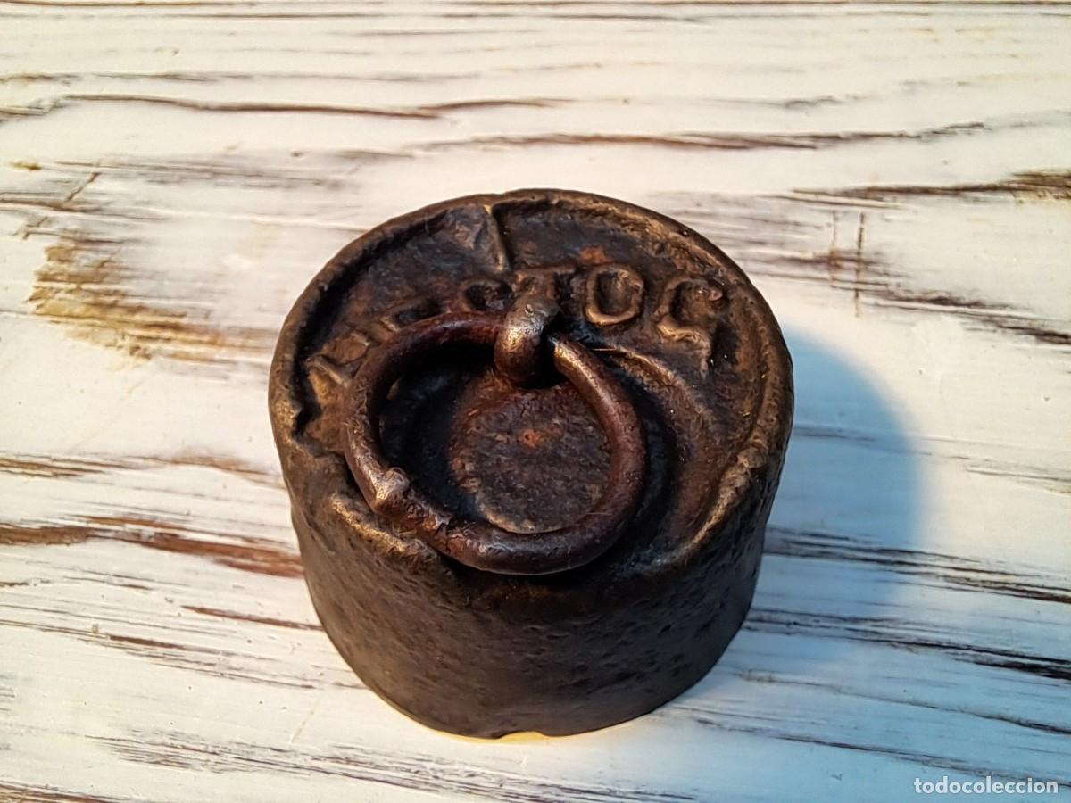 Antig&uuml;edades: PESA ANTIGUA DE 1 Hg. (100 grms.) - Foto 2