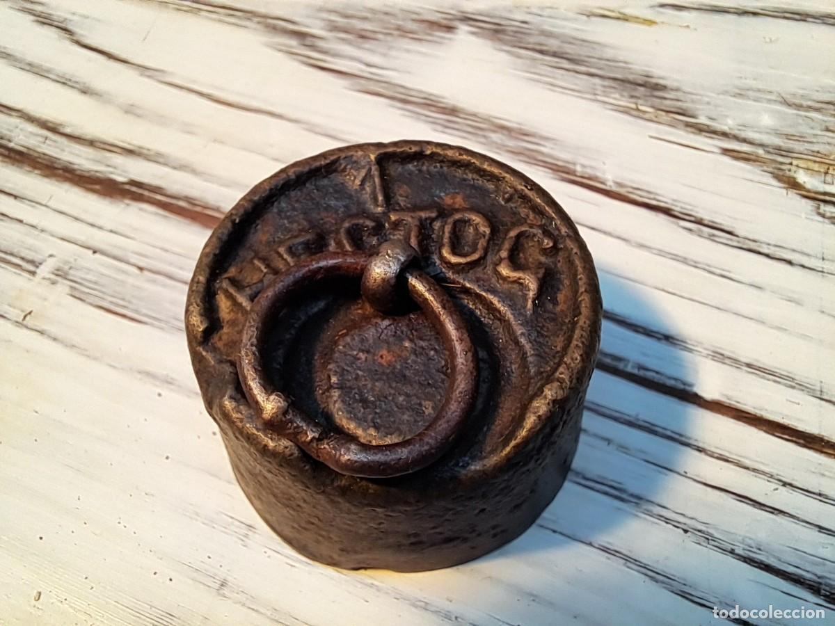 Antig&uuml;edades: PESA ANTIGUA DE 1 Hg. (100 grms.) - Foto 3