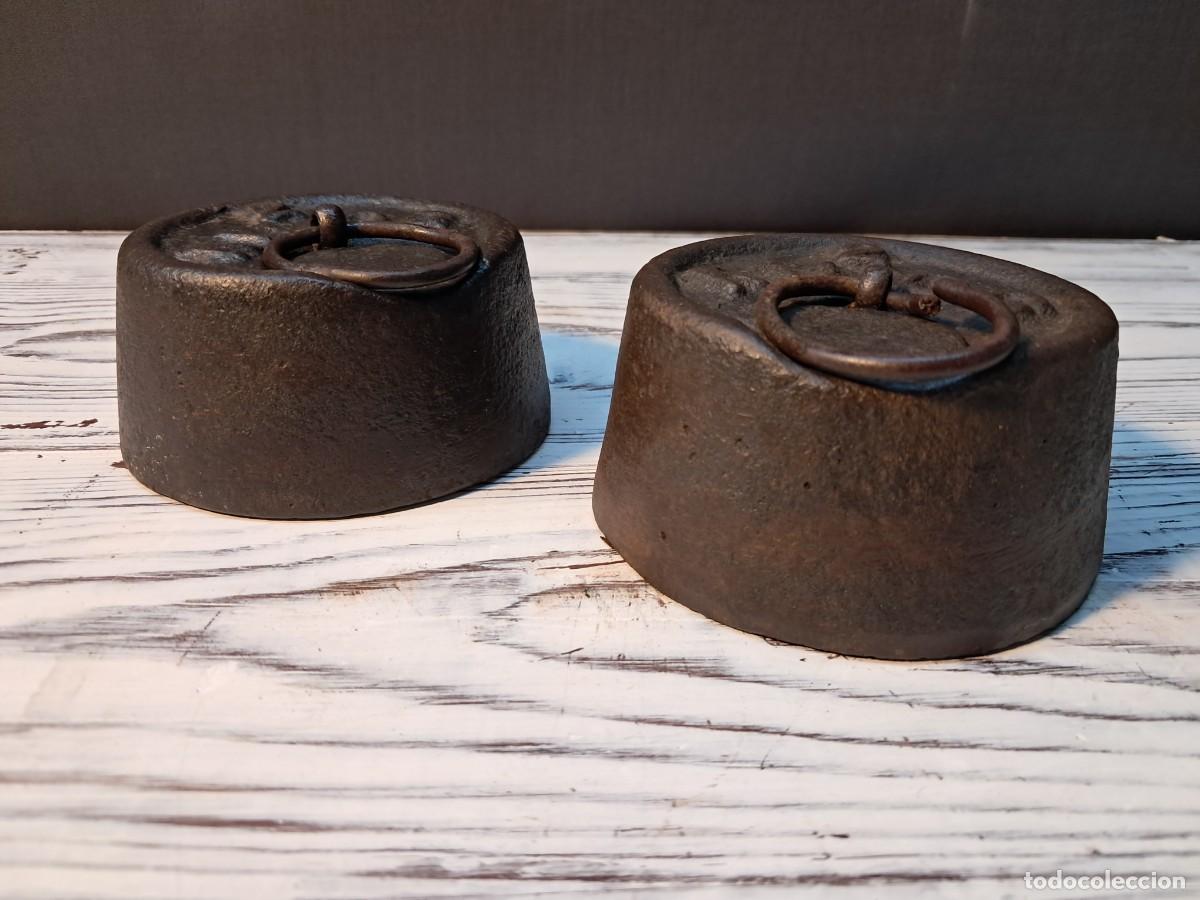 Antig&uuml;edades: PESA ANTIGUA DE 2 Kg - Foto 1