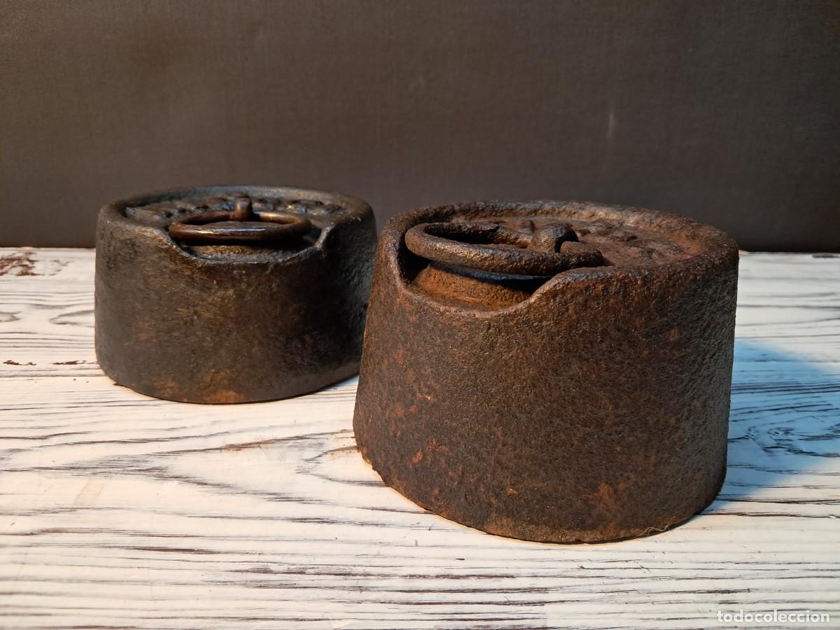 Antig&uuml;edades: PESA ANTIGUA DE 5 Kg - Foto 1