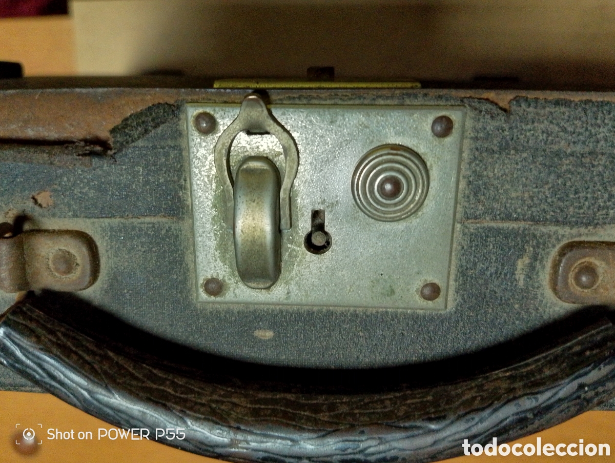 Antig&uuml;edades: M&aacute;quina de escribir marca erika - Foto 7