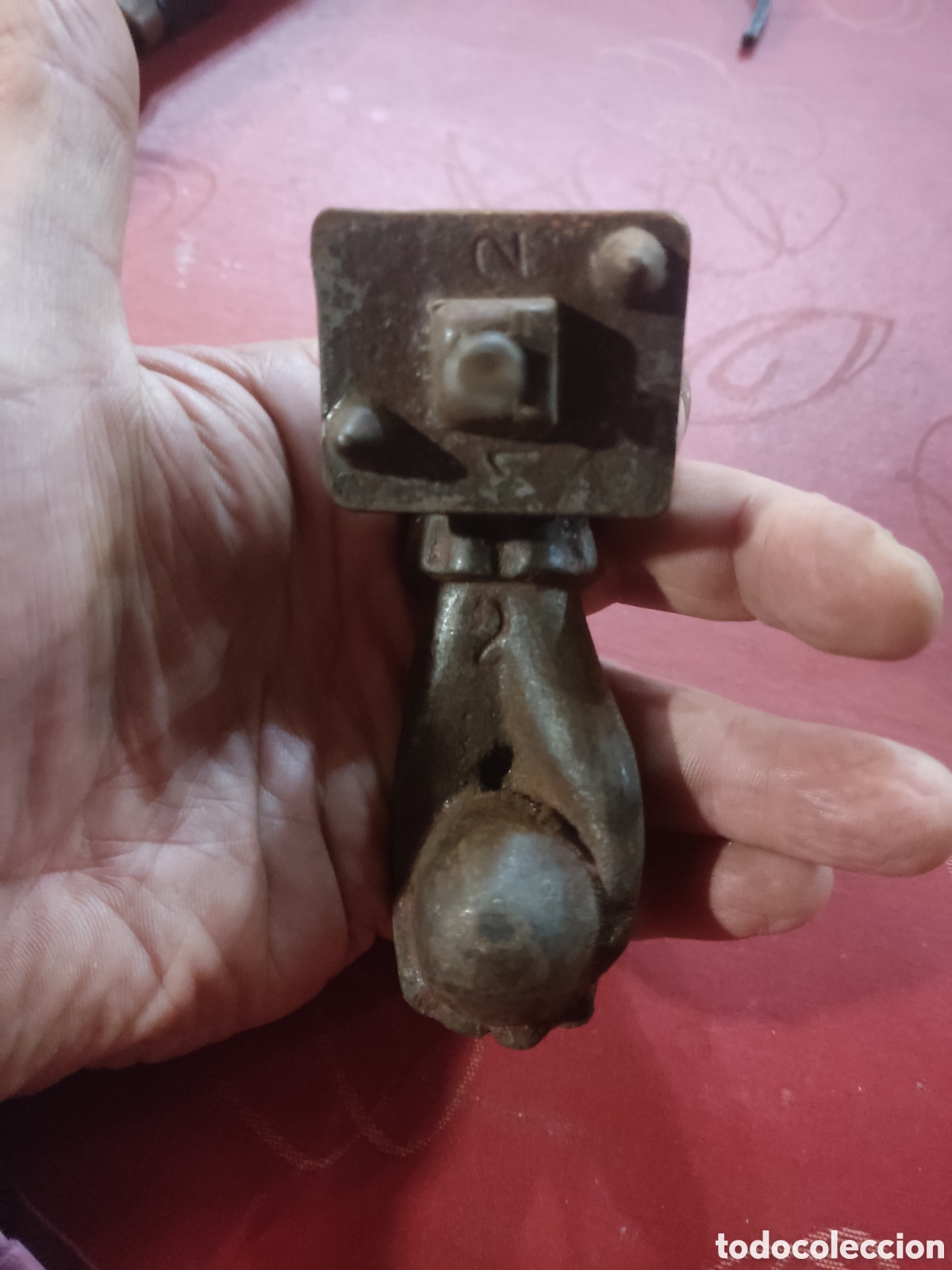 Antig&uuml;edades: Aldaba de hierro ( 500 gramos) - Foto 2