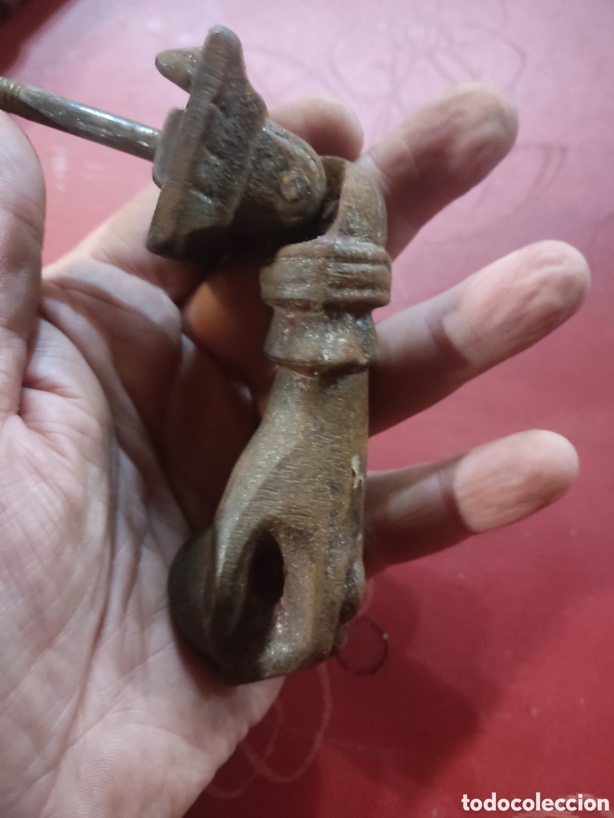 Antig&uuml;edades: Aldaba de hierro ( 500 gramos) - Foto 5