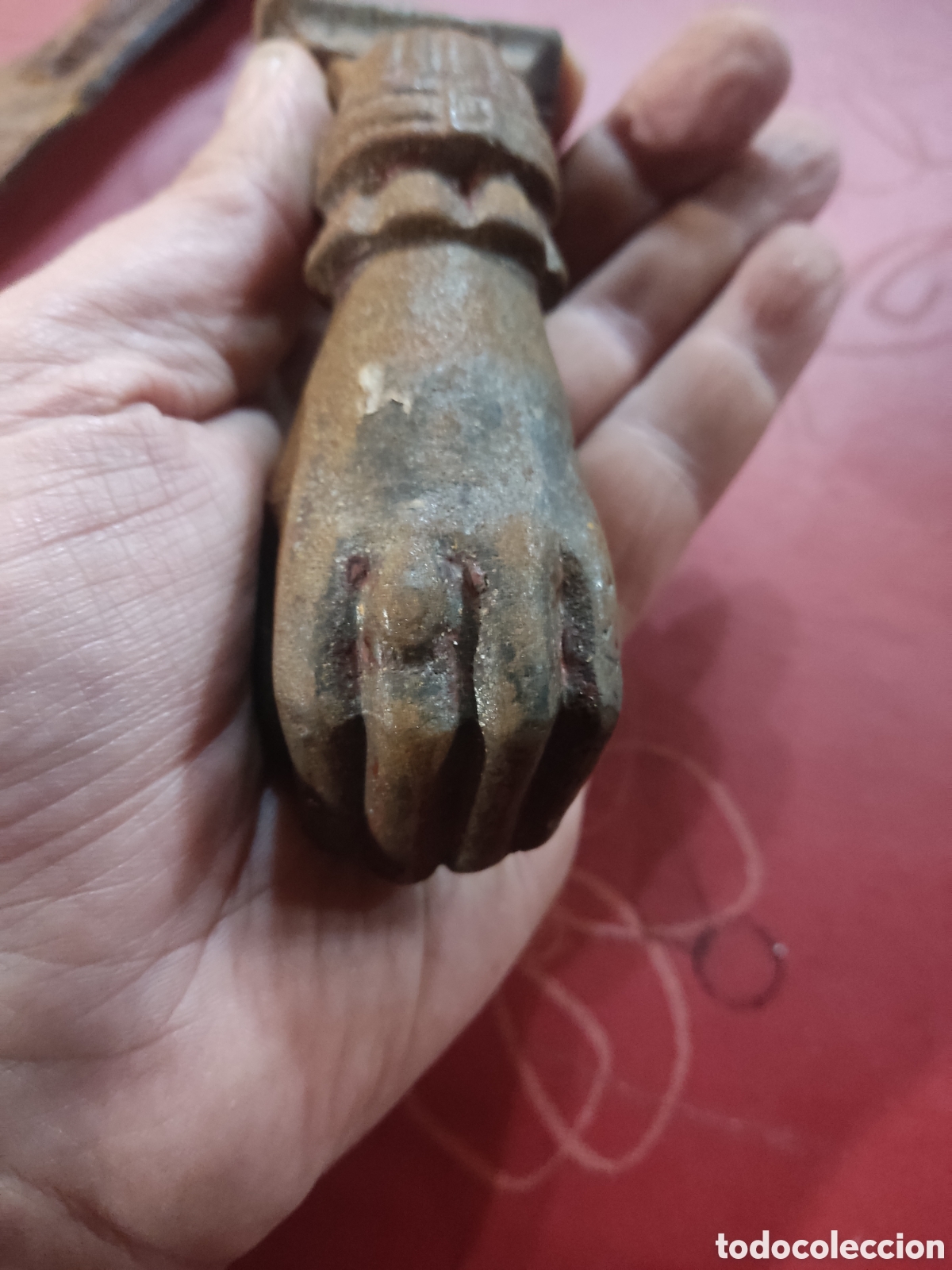 Antig&uuml;edades: Aldaba de hierro ( 500 gramos) - Foto 6