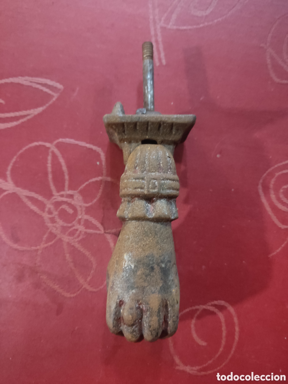 Antig&uuml;edades: Aldaba de hierro ( 500 gramos) - Foto 1