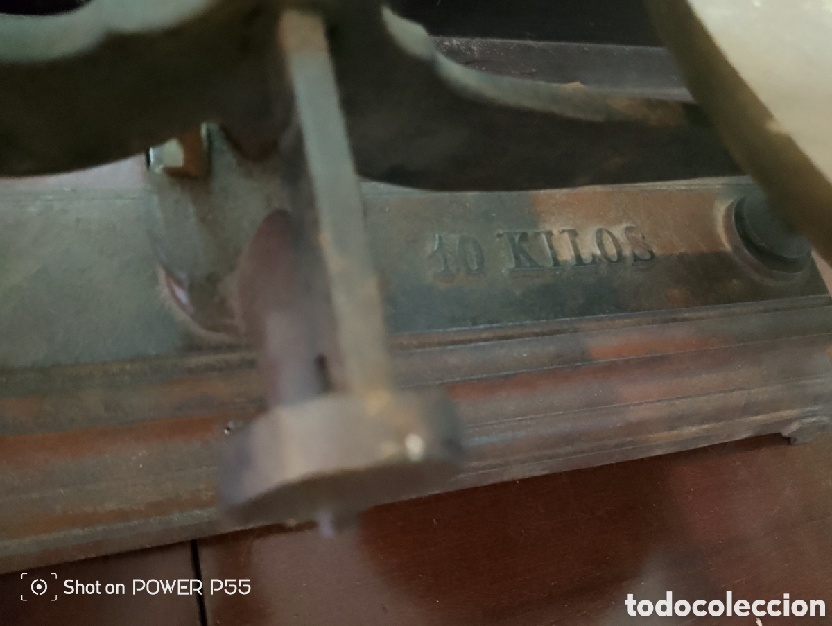 Antig&uuml;edades: Balanza peso de diez kl - Foto 3