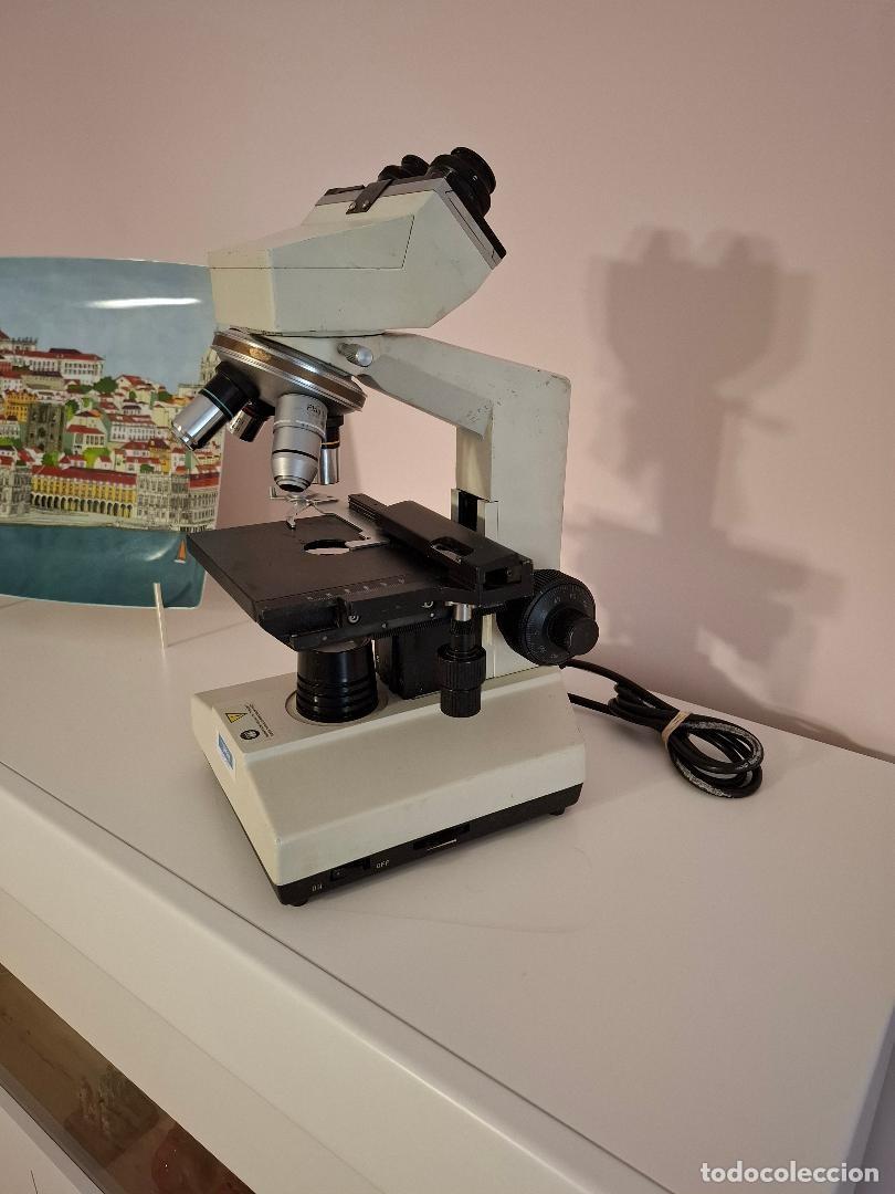 Antig&uuml;edades: Microscopio binocular - Foto 1
