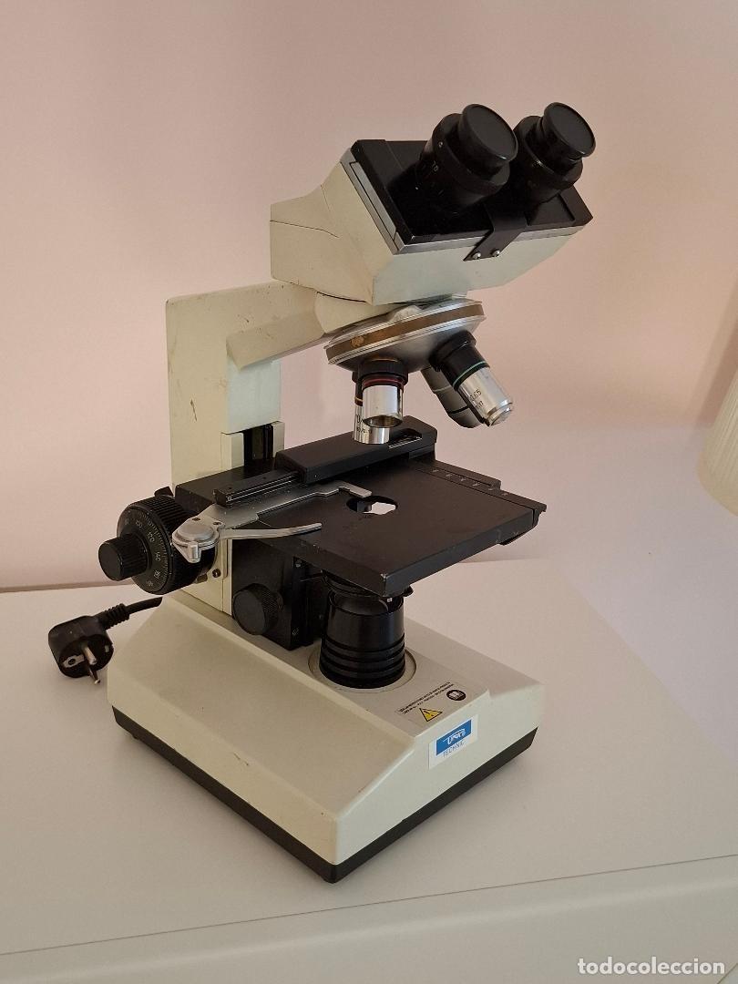 Antig&uuml;edades: Microscopio binocular - Foto 2