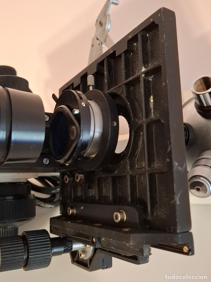 Antig&uuml;edades: Microscopio binocular - Foto 7