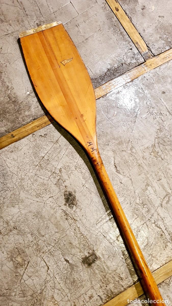 Antig&uuml;edades: Remo doble de canoa Klepper, a&ntilde;os 60 - Foto 2