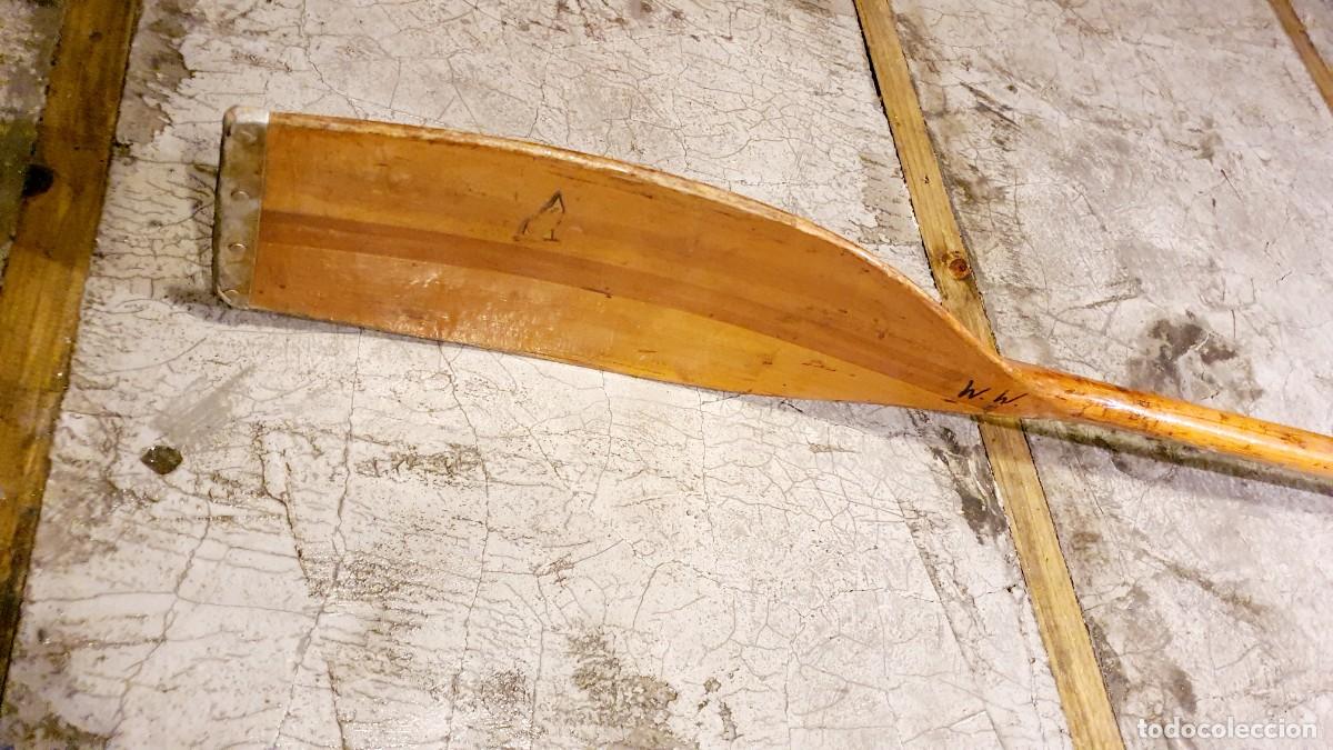 Antig&uuml;edades: Remo doble de canoa Klepper, a&ntilde;os 60 - Foto 3